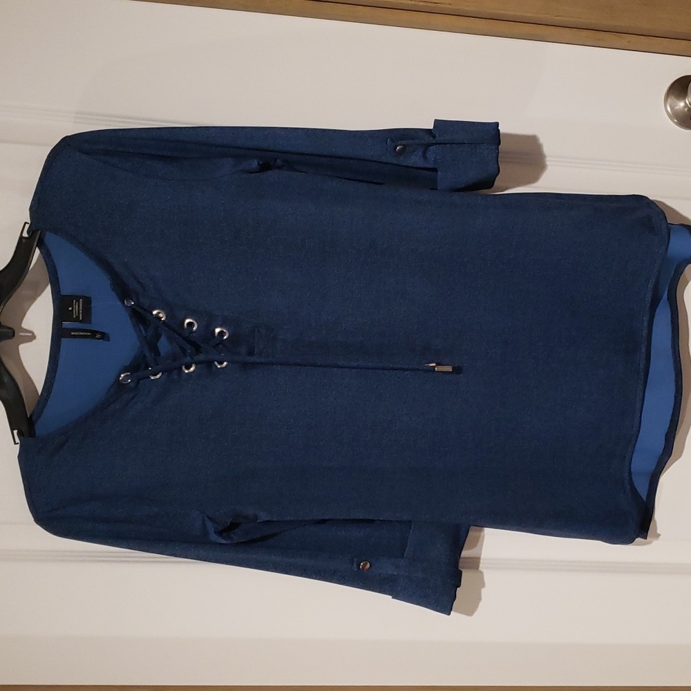 New Directions small blouse 3/4 sleeve